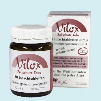 Vilox Zellschutz Tabs 30 Lutschtabletten