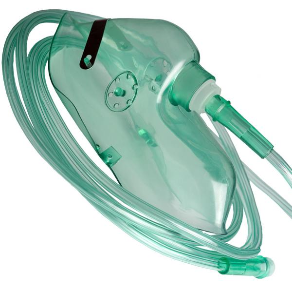 Inhalationsmaske mit Schlauch